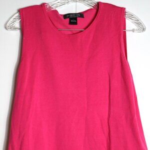 August Silk Hot Pink Women's Tank Top Size XL